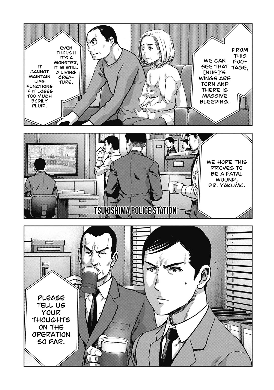 Task Force for Paranormal Disaster Management Chapter 70 page 72 - Chapter 70: Escape