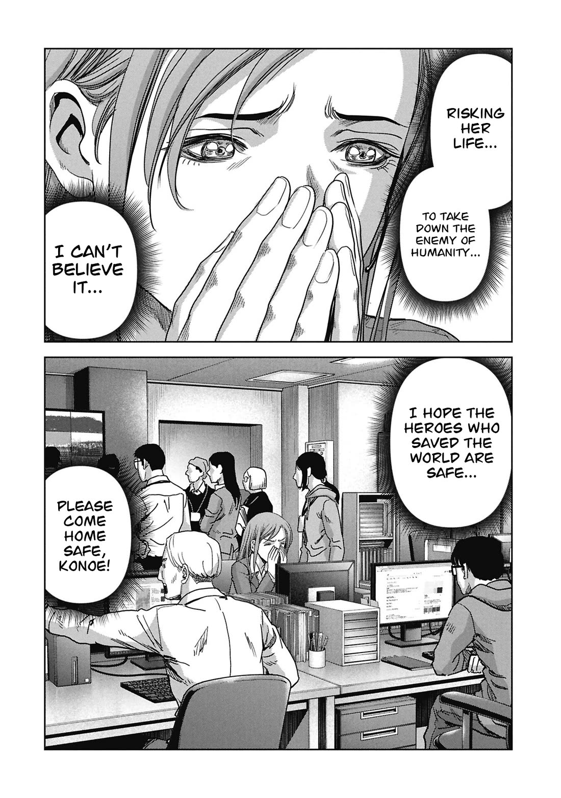 Task Force for Paranormal Disaster Management Chapter 70 page 75 - Chapter 70: Escape