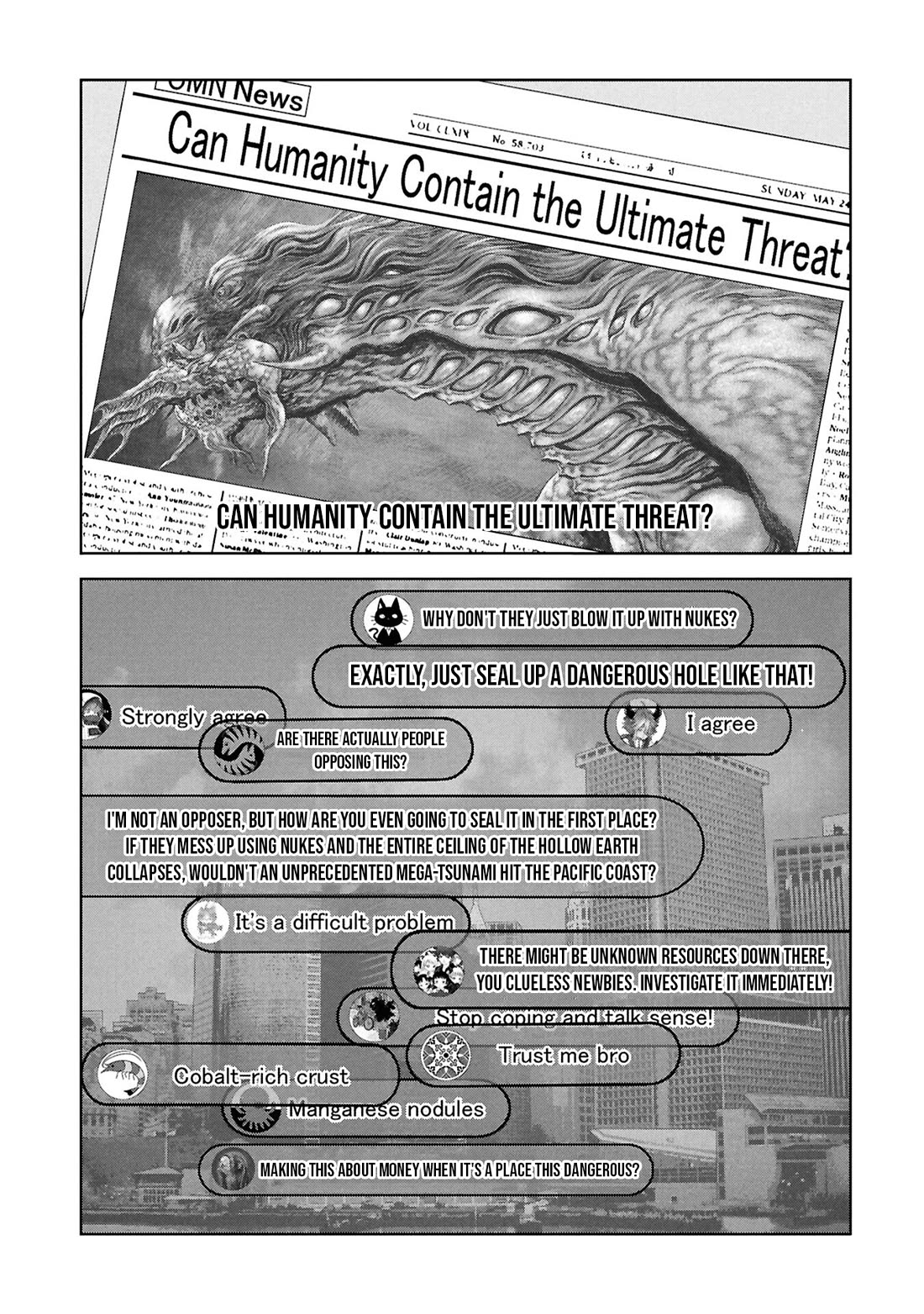 Task Force for Paranormal Disaster Management Chapter 74 page 13 - Chapter 74: Absence of a Hero