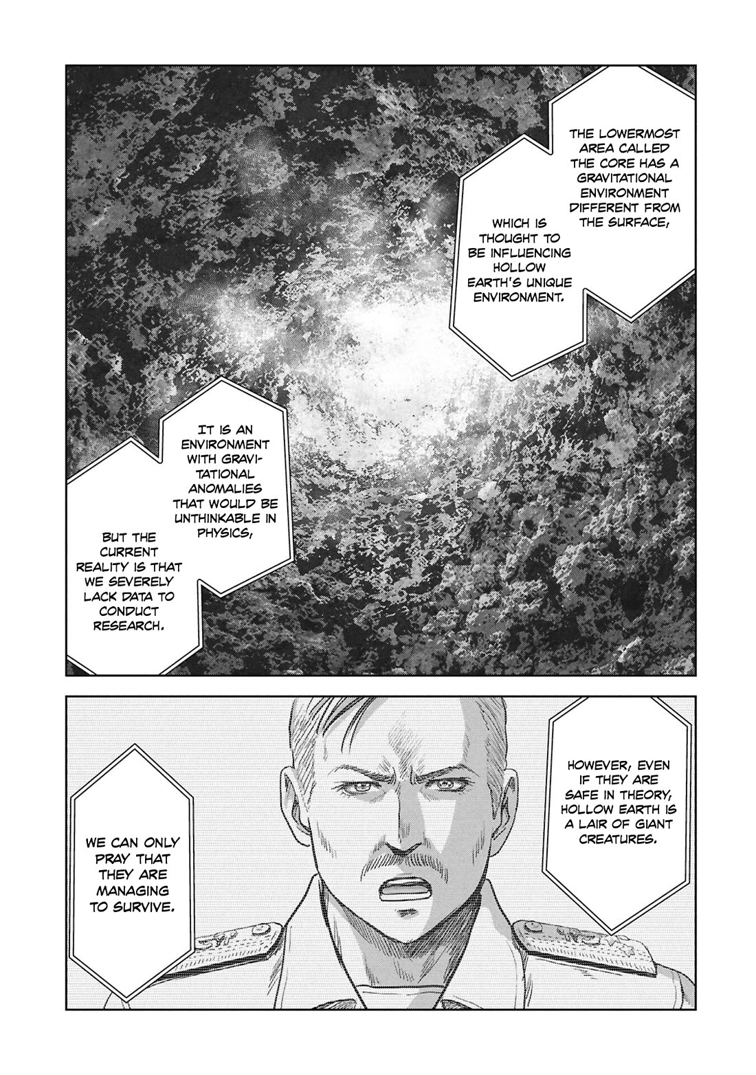 Task Force for Paranormal Disaster Management Chapter 76 page 6 - Chapter 76: Hollow Earth Infiltration