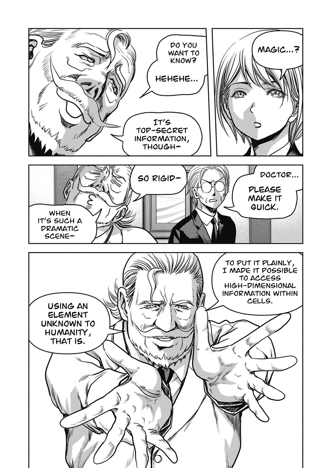 Task Force for Paranormal Disaster Management Chapter 76 page 62 - Chapter 76: Hollow Earth Infiltration