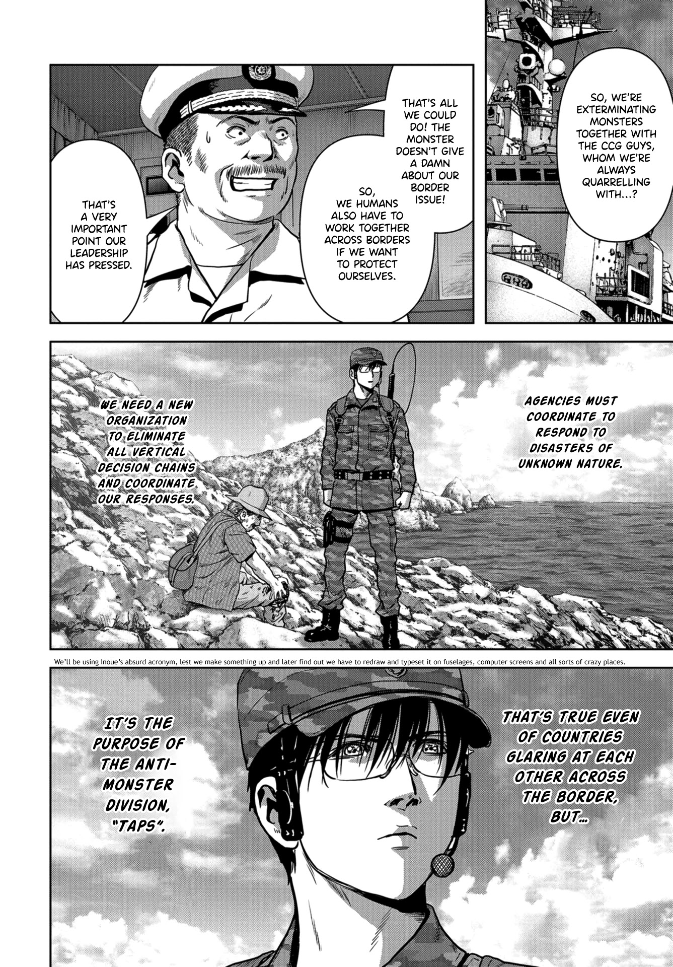 Task Force for Paranormal Disaster Management Chapter 9 page 61 - Chapter 9: New Prime Minister