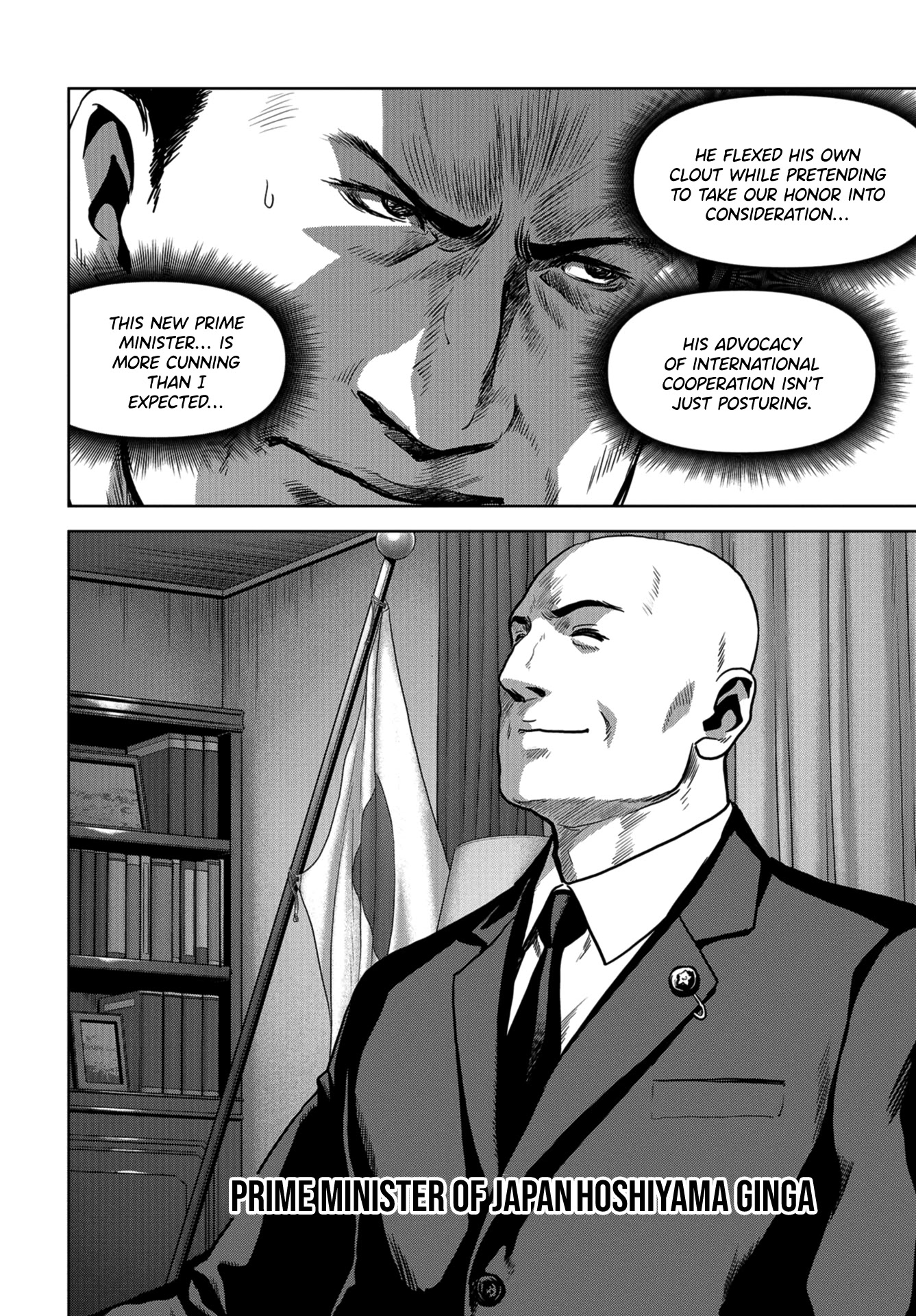 Task Force for Paranormal Disaster Management Chapter 9 page 63 - Chapter 9: New Prime Minister
