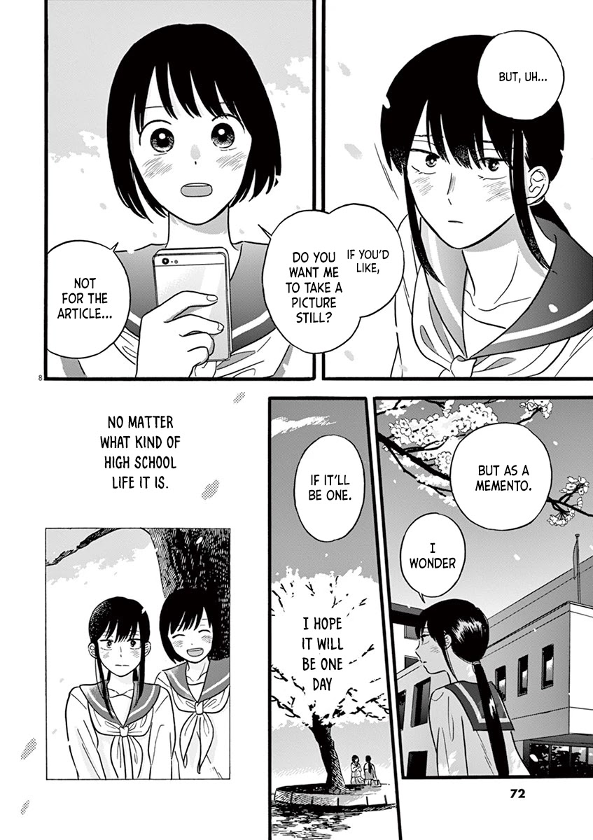 Tasogare Memorandum Chapter 12.1 page 8 - Chapter 12.1: Nitta-san and the Picture