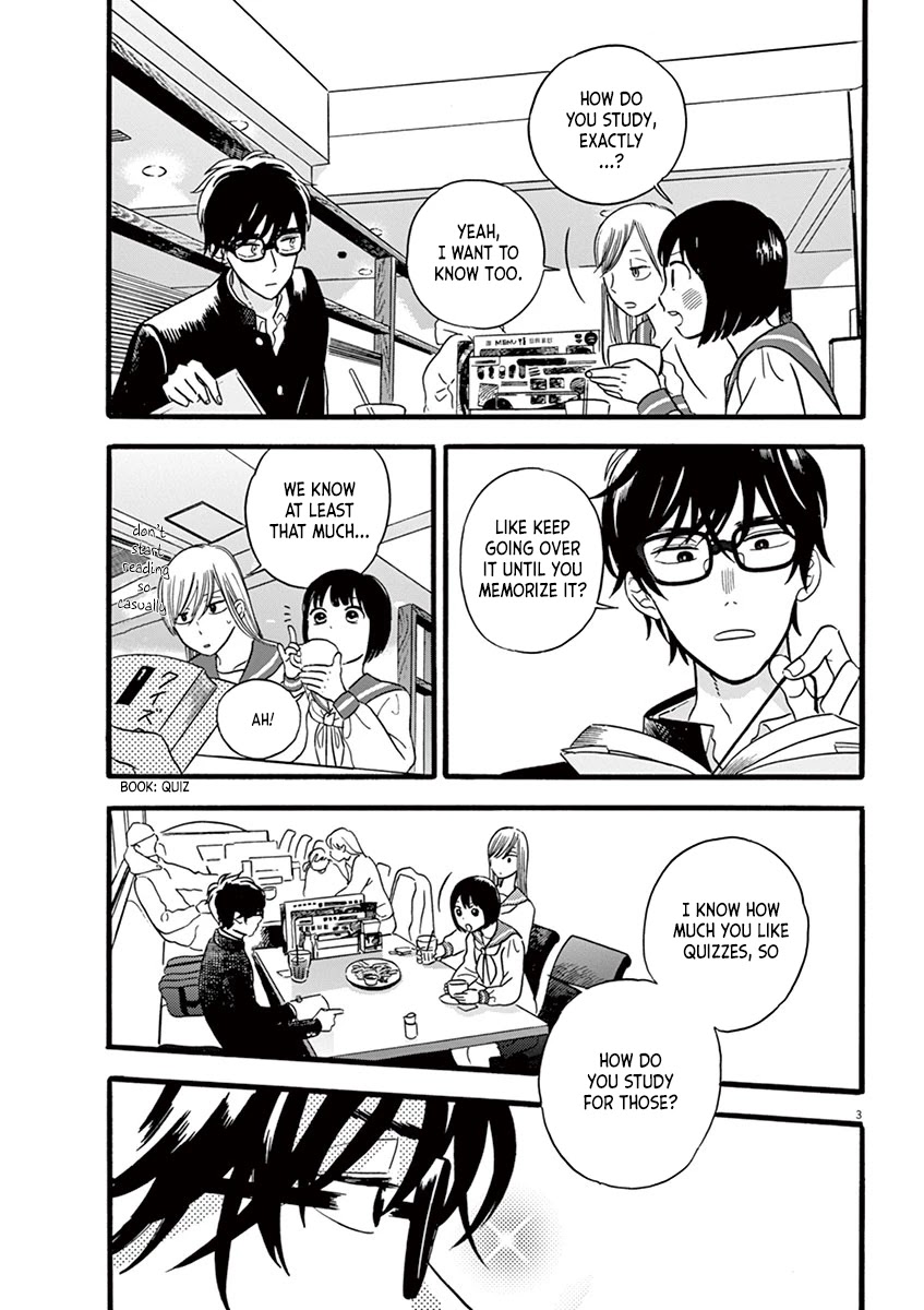 Tasogare Memorandum Chapter 12.2 page 3 - Chapter 12.2: At a Family Restaurant with the Class