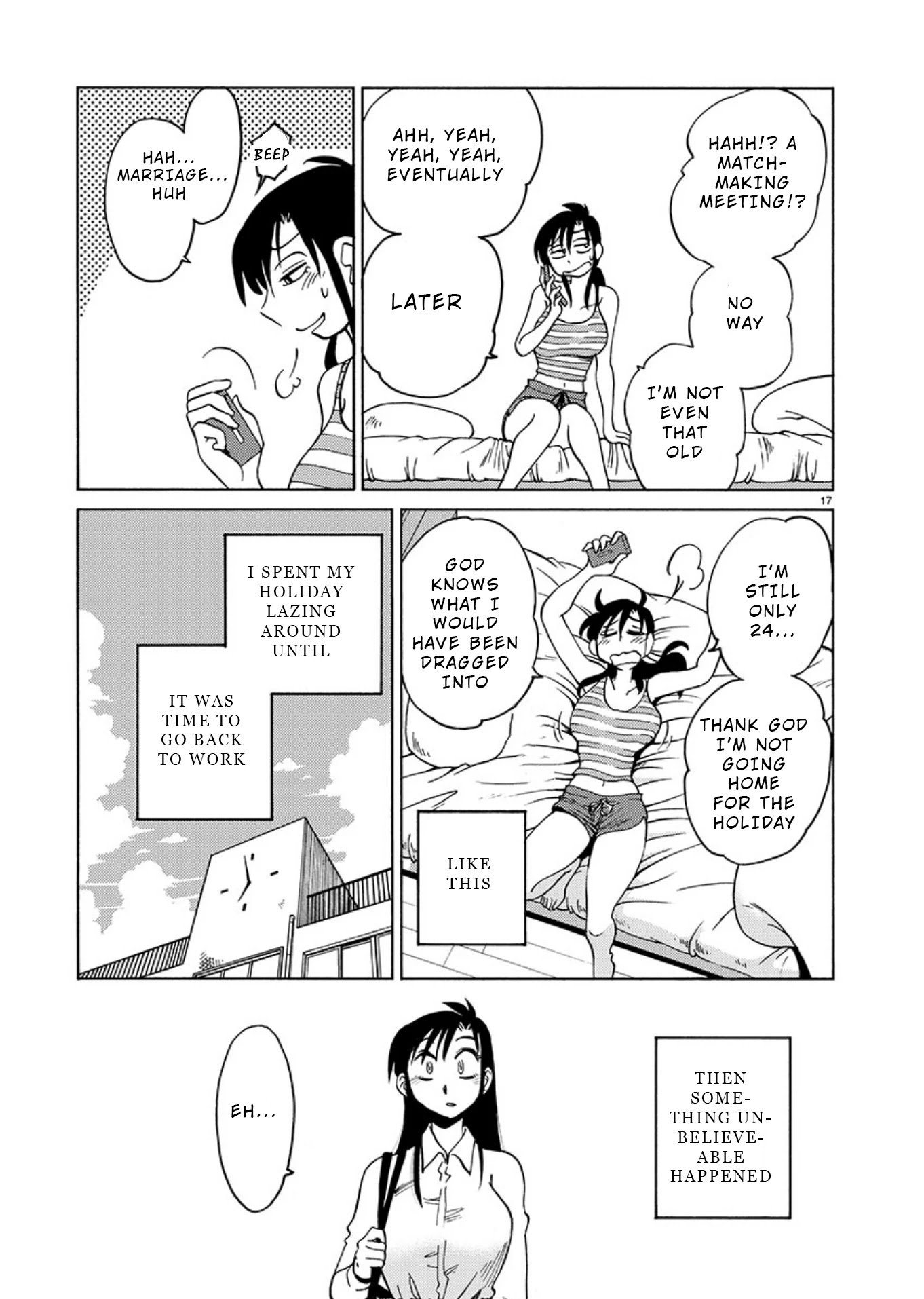 Tasogare no Ethos Chapter 7 page 17 - Chapter 7