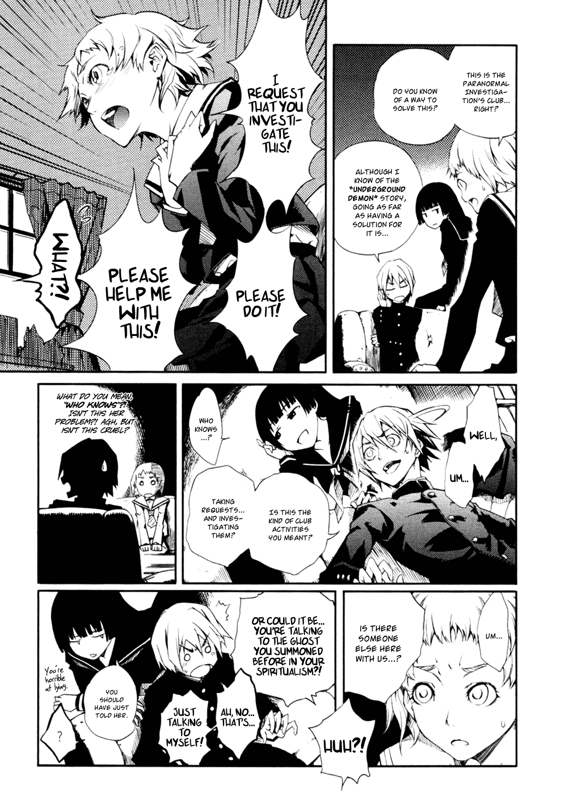 Tasogare Otome x Amnesia Chapter 0.2 page 14 - Chapter 0.002