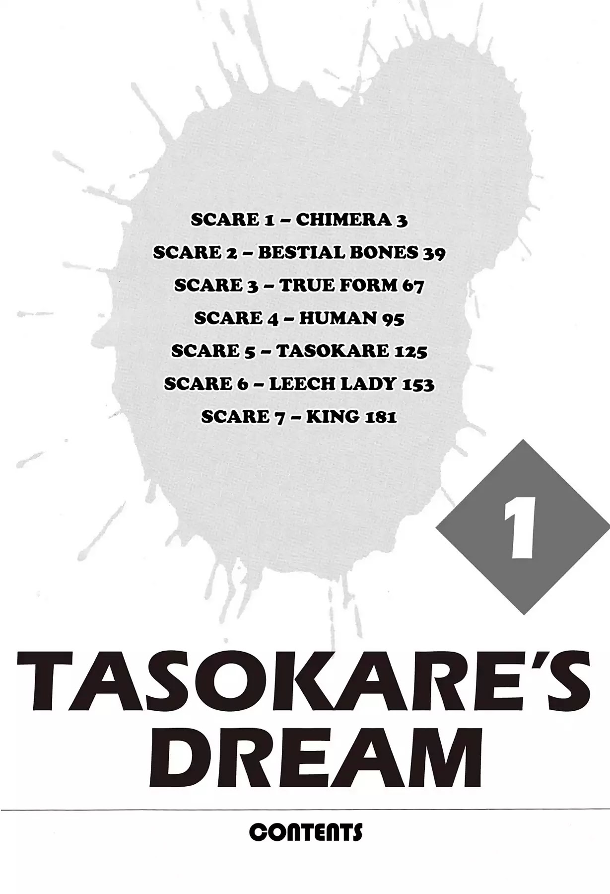 Tasokare's Dream Chapter 1 page 4 - Chapter 1: Vol.1 SCARE 1: CHIMERA