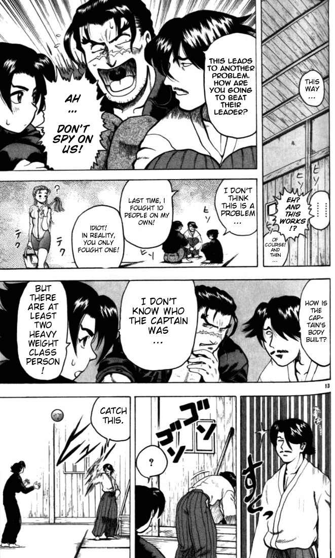 Tatakae! Ryouzanpaku Shijou Saikyou no Deshi Chapter 2 page 13 - Chapter 2: Aim for the Top!