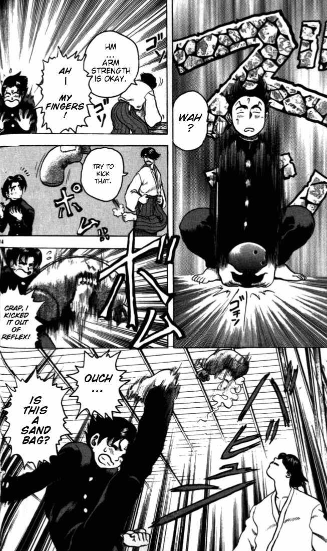 Tatakae! Ryouzanpaku Shijou Saikyou no Deshi Chapter 2 page 14 - Chapter 2: Aim for the Top!