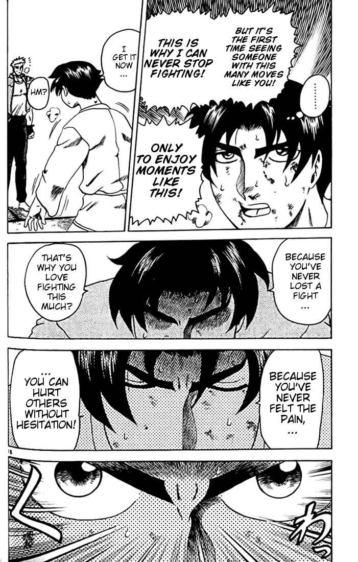 Tatakae! Ryouzanpaku Shijou Saikyou no Deshi Chapter 28 page 16 - Chapter 28: Until I Hit You!