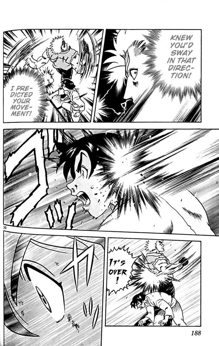 Tatakae! Ryouzanpaku Shijou Saikyou no Deshi Chapter 28 page 20 - Chapter 28: Until I Hit You!