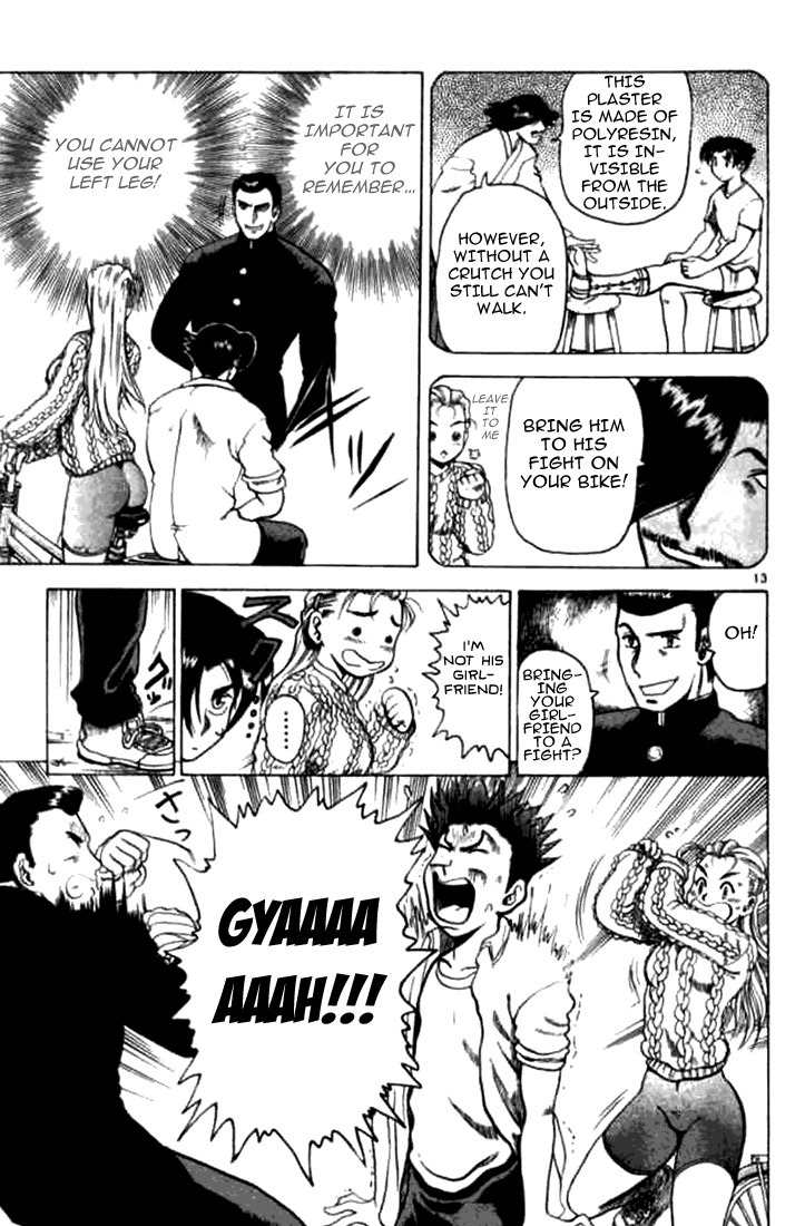 Tatakae! Ryouzanpaku Shijou Saikyou no Deshi Chapter 6 page 15 - Chapter 6: Broken Leg Duel!