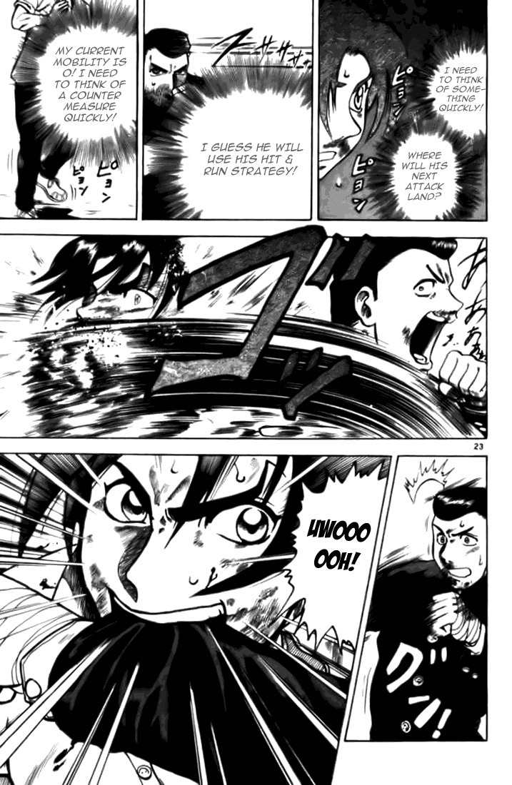 Tatakae! Ryouzanpaku Shijou Saikyou no Deshi Chapter 6 page 25 - Chapter 6: Broken Leg Duel!