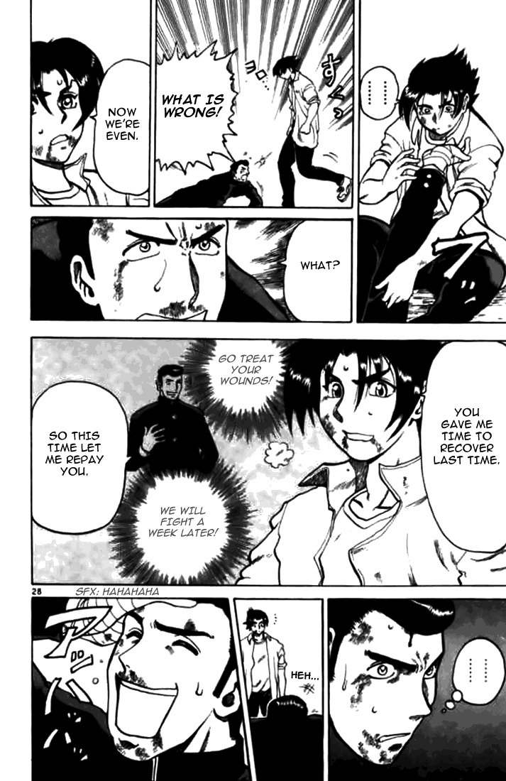 Tatakae! Ryouzanpaku Shijou Saikyou no Deshi Chapter 6 page 30 - Chapter 6: Broken Leg Duel!
