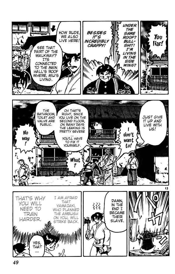 Tatakae! Ryouzanpaku Shijou Saikyou no Deshi Chapter 7 page 13 - Chapter 7: Under the Same Roof