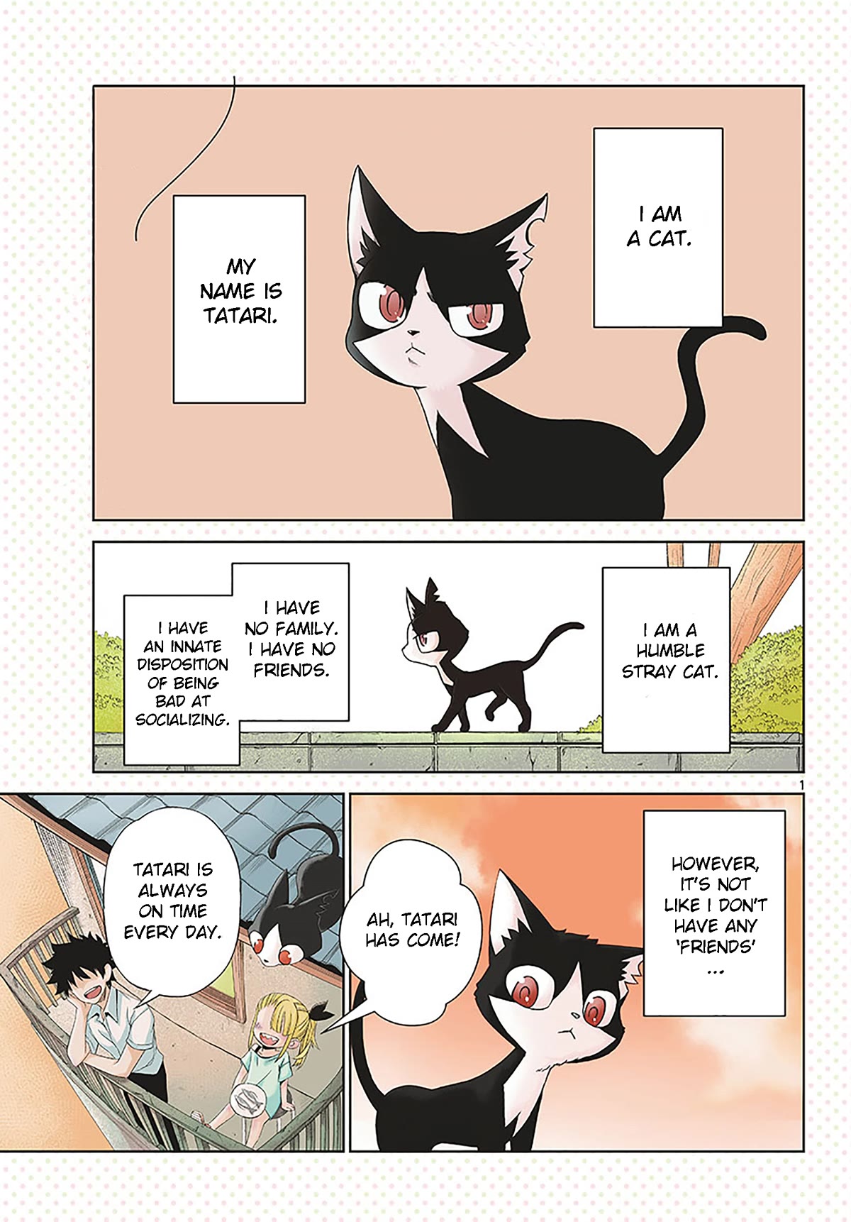 Tatari Chapter 1 page 1 - Chapter 1: I am with you