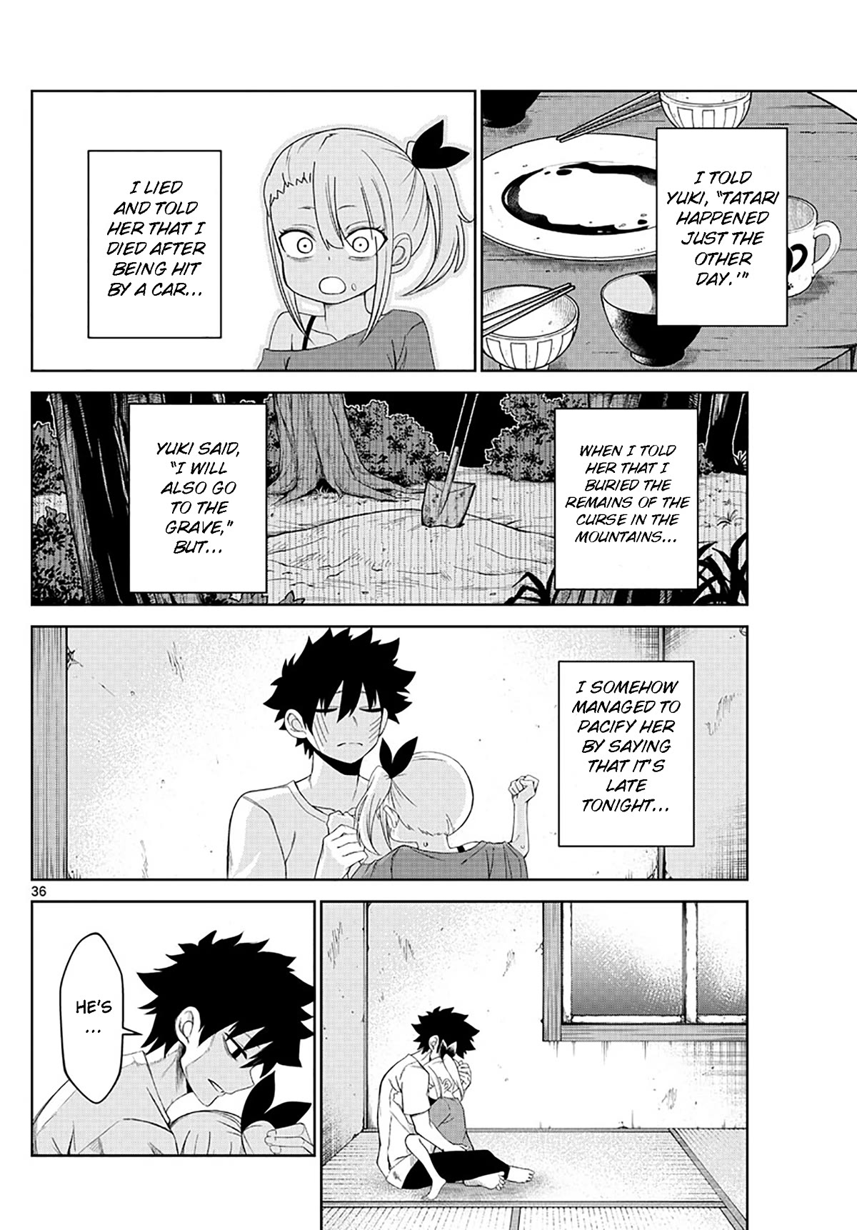 Tatari Chapter 1 page 36 - Chapter 1: I am with you
