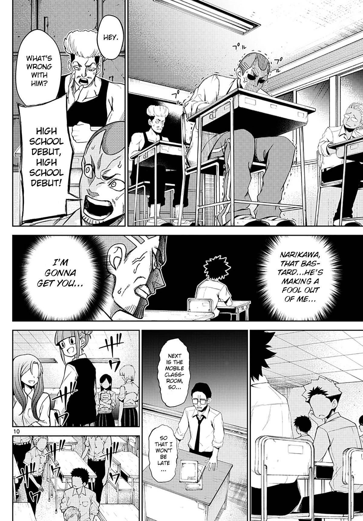 Tatari Chapter 2 page 10 - Chapter 2: Correct your slouching posture