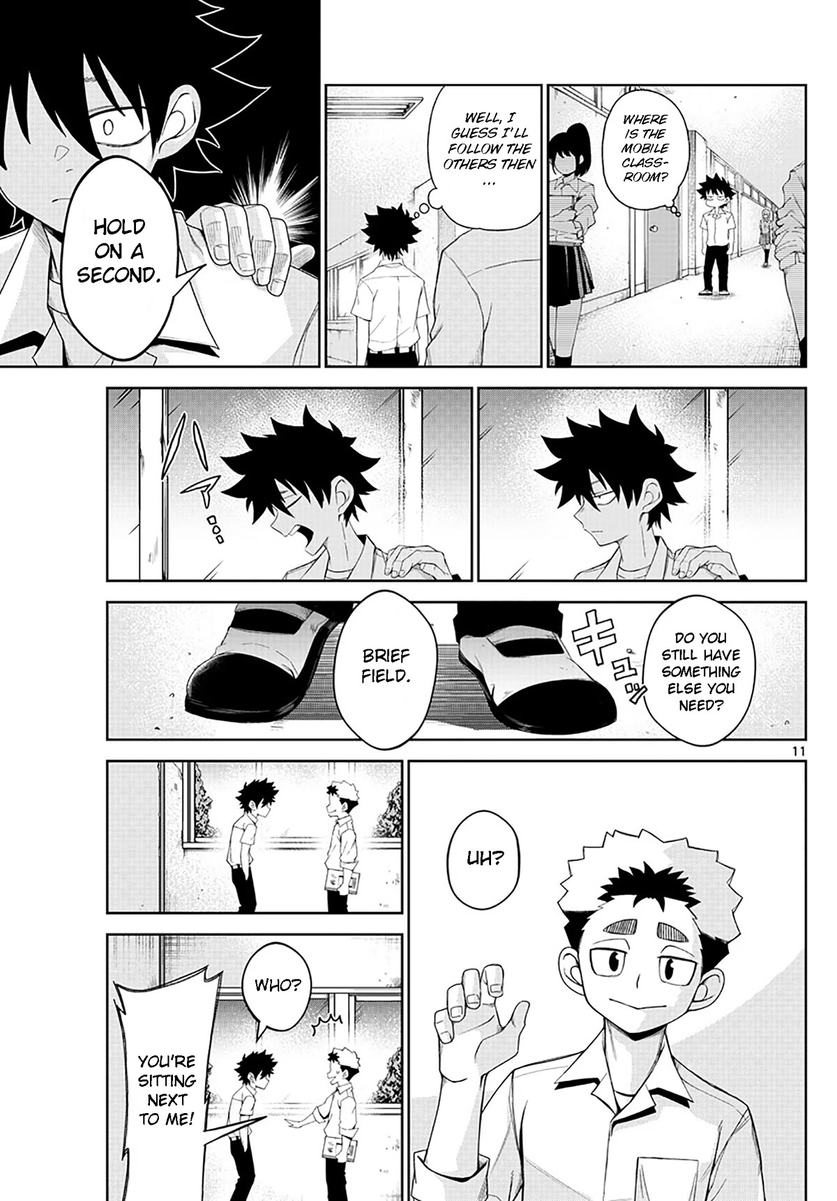 Tatari Chapter 2 page 11 - Chapter 2: Correct your slouching posture