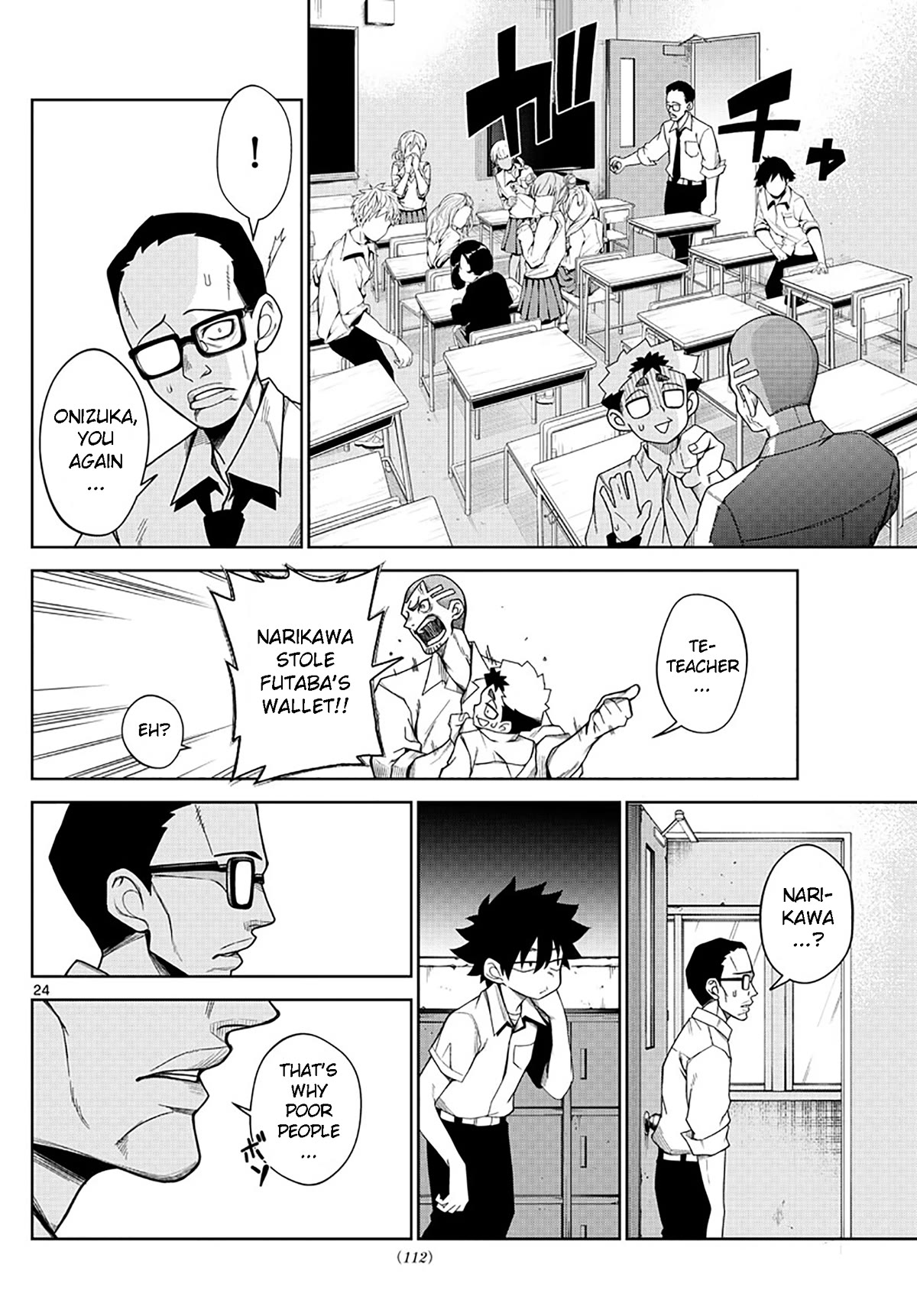 Tatari Chapter 2 page 24 - Chapter 2: Correct your slouching posture