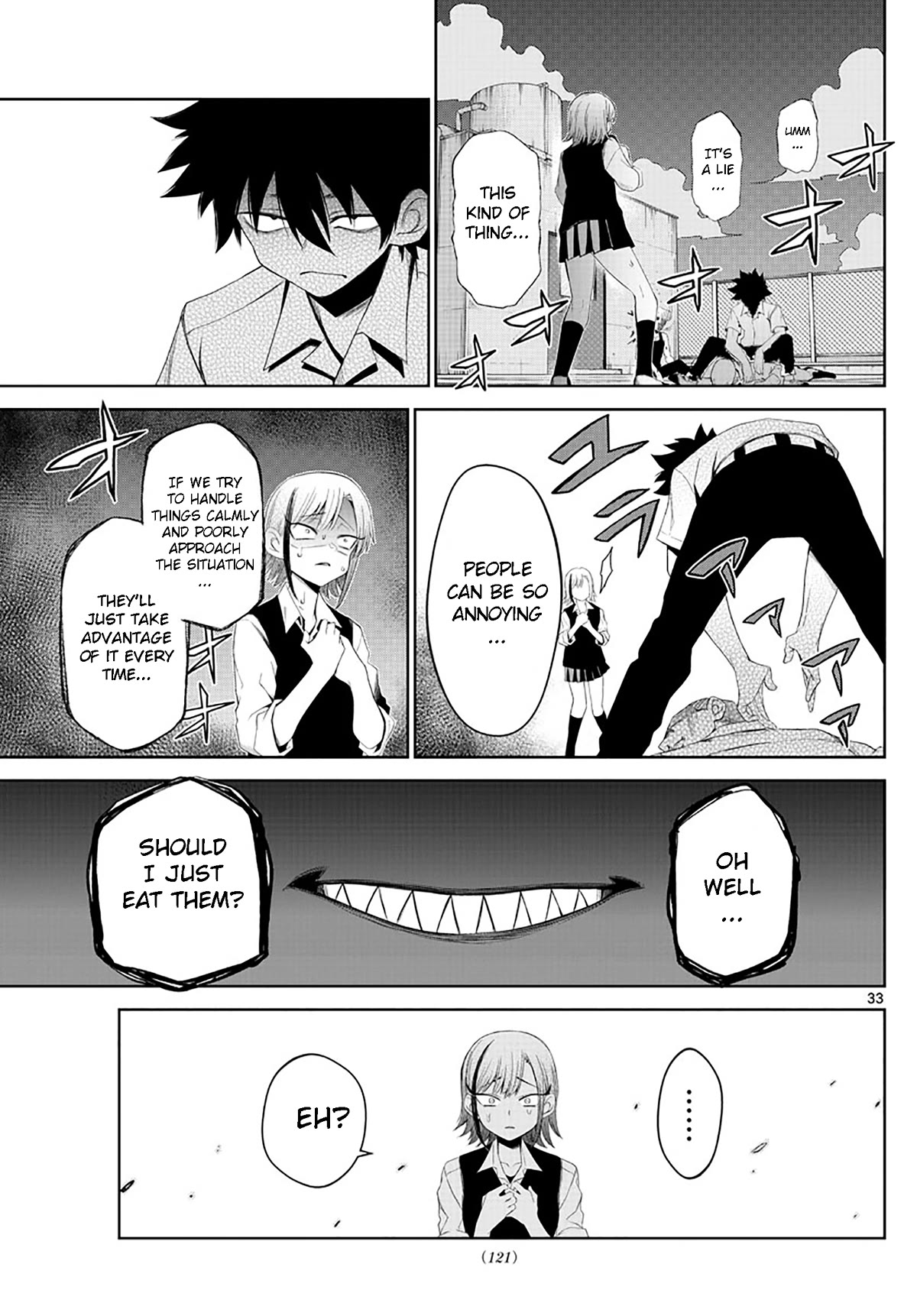 Tatari Chapter 2 page 33 - Chapter 2: Correct your slouching posture