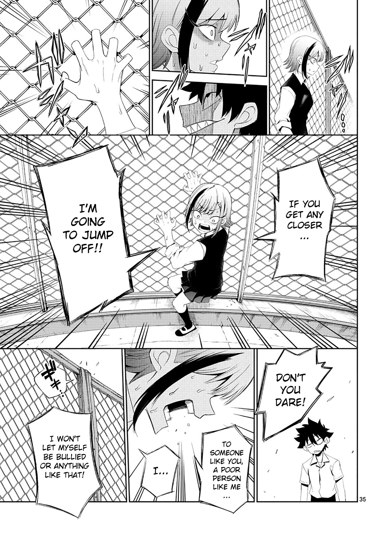 Tatari Chapter 2 page 35 - Chapter 2: Correct your slouching posture