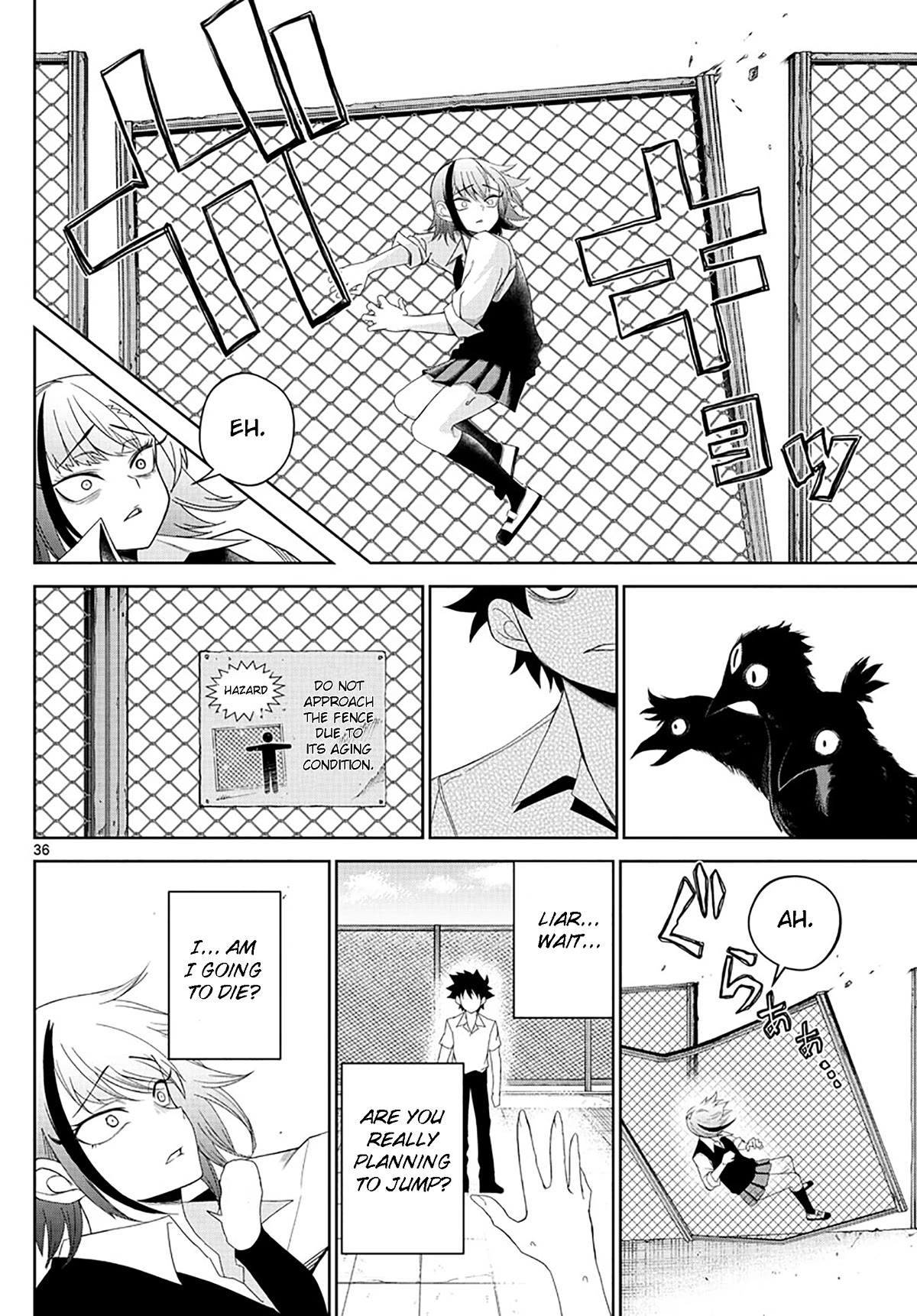 Tatari Chapter 2 page 36 - Chapter 2: Correct your slouching posture