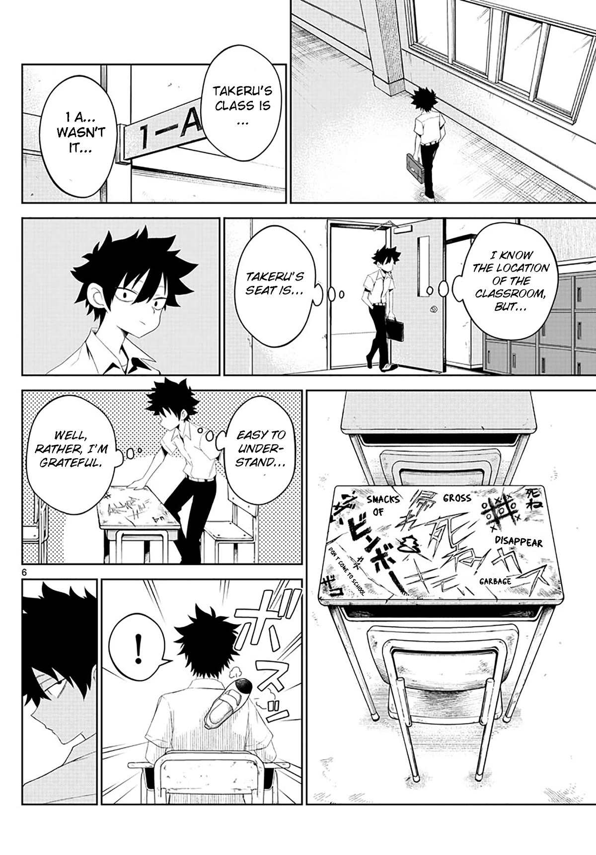 Tatari Chapter 2 page 6 - Chapter 2: Correct your slouching posture