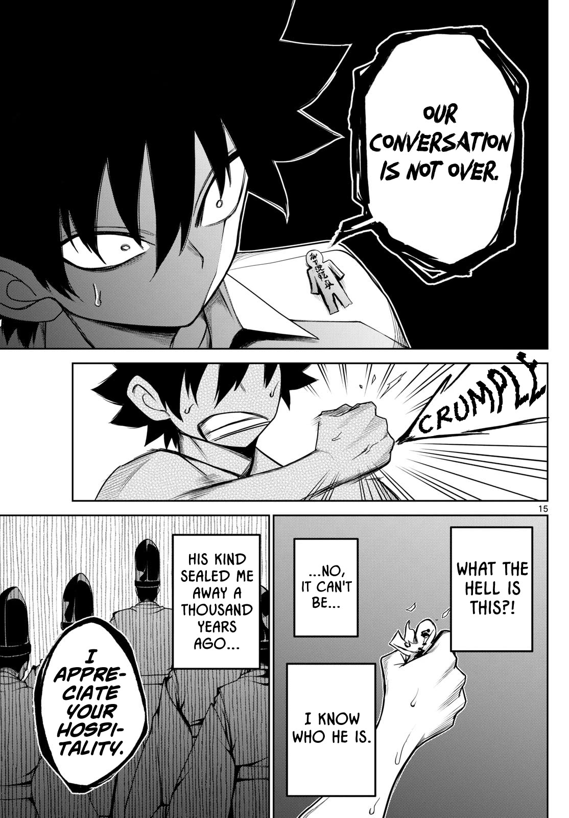 Tatari Chapter 7 page 15 - Chapter 7: You saw it