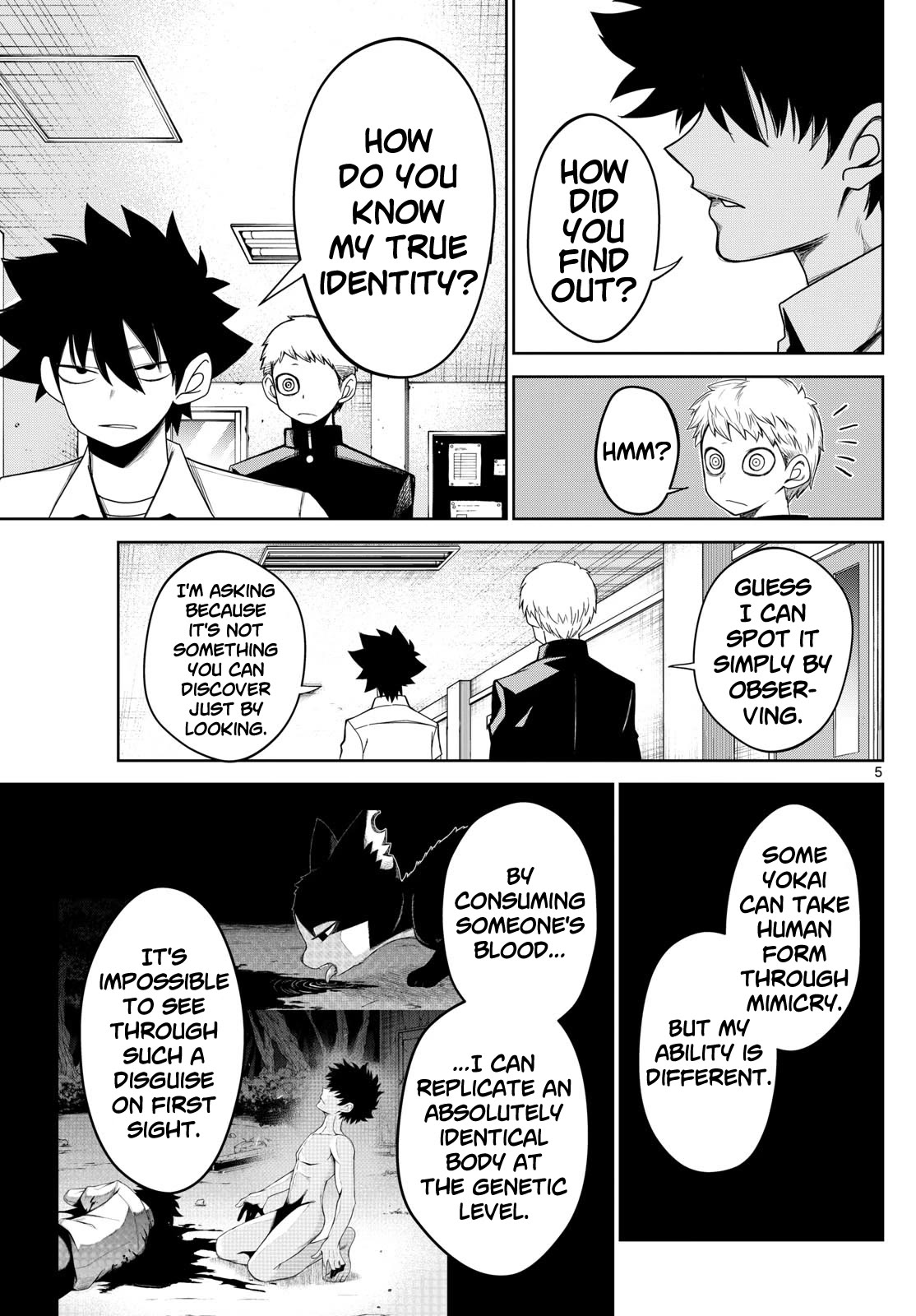 Tatari Chapter 8 page 5 - Chapter 8: Transfer student