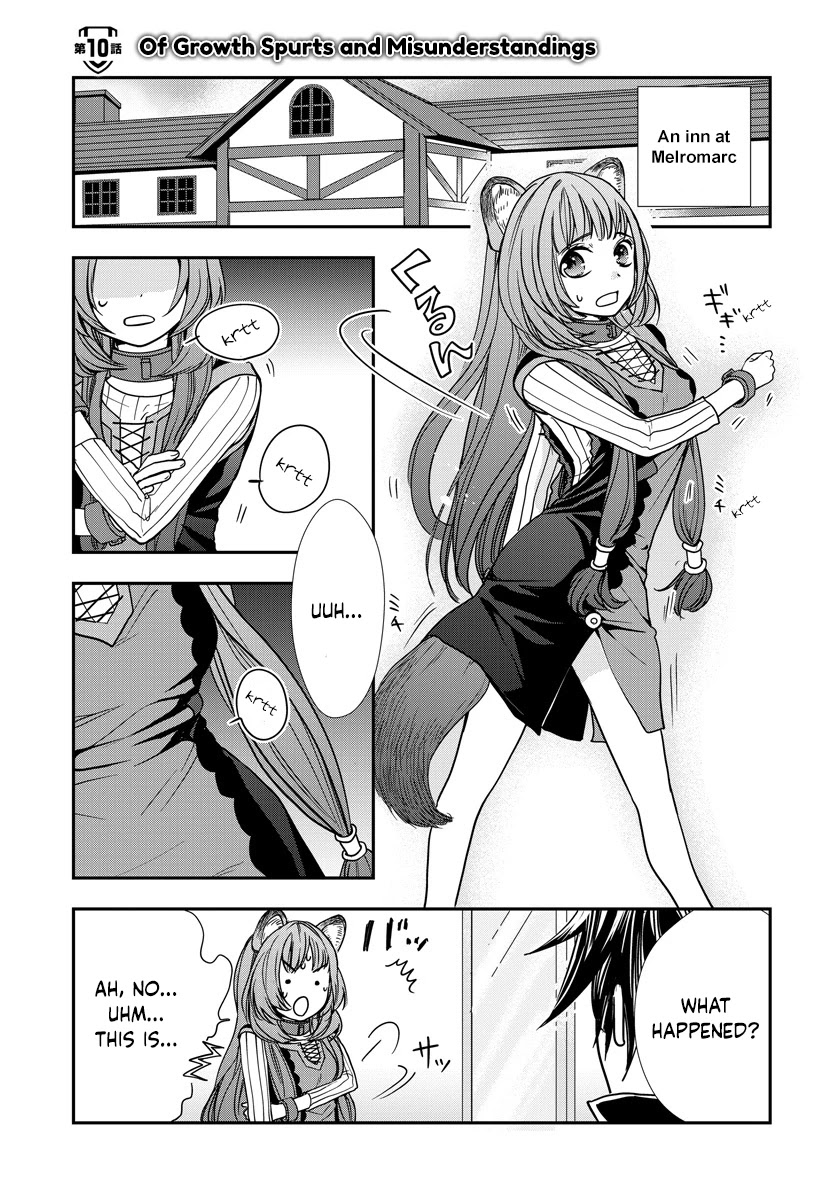 Tate no Yuusha no Nariagari ~ Girl's Side Story Chapter 10 page 2 - Chapter 10: Growth Spurts and Misunderstandings