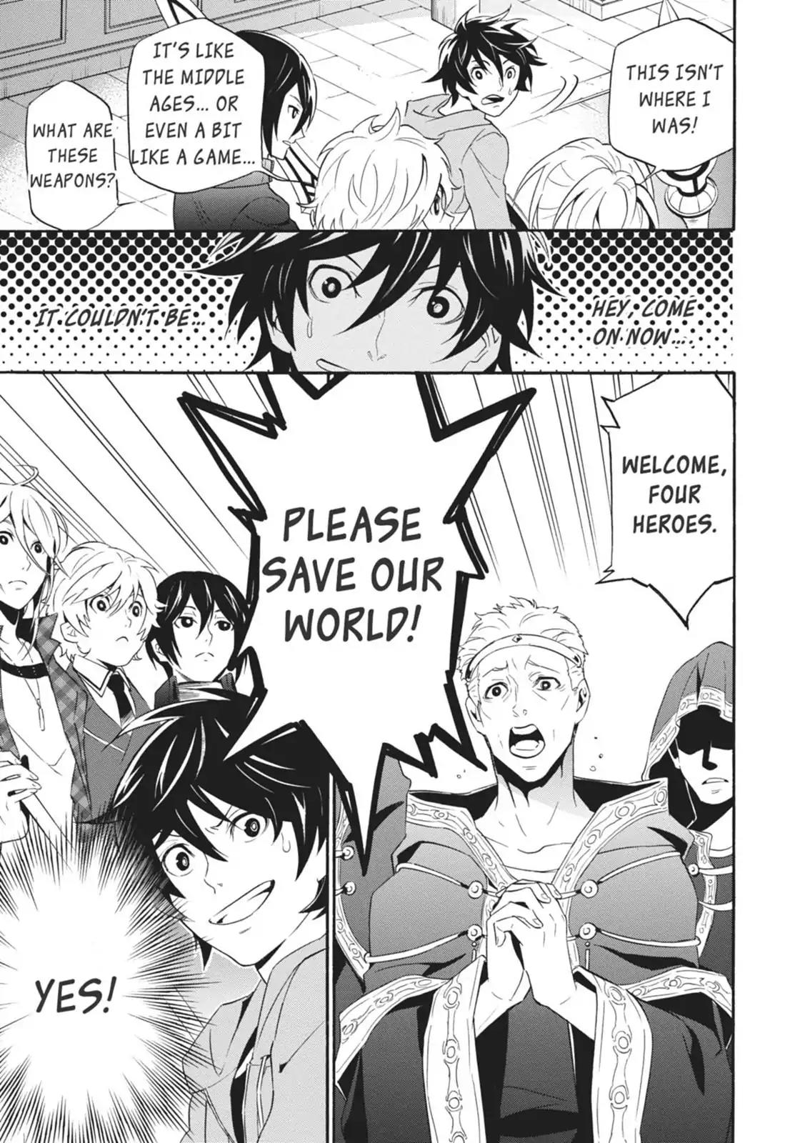 Tate no Yuusha no Nariagari Chapter 1 page 10 - Chapter 1: A Royal Summons