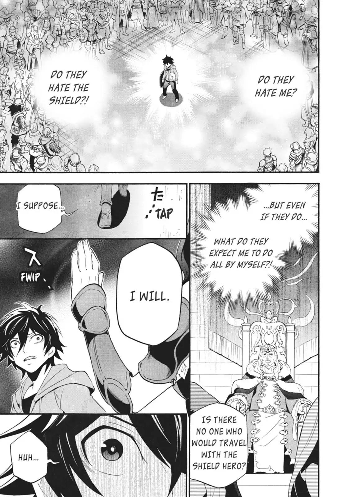 Tate no Yuusha no Nariagari Chapter 1 page 24 - Chapter 1: A Royal Summons