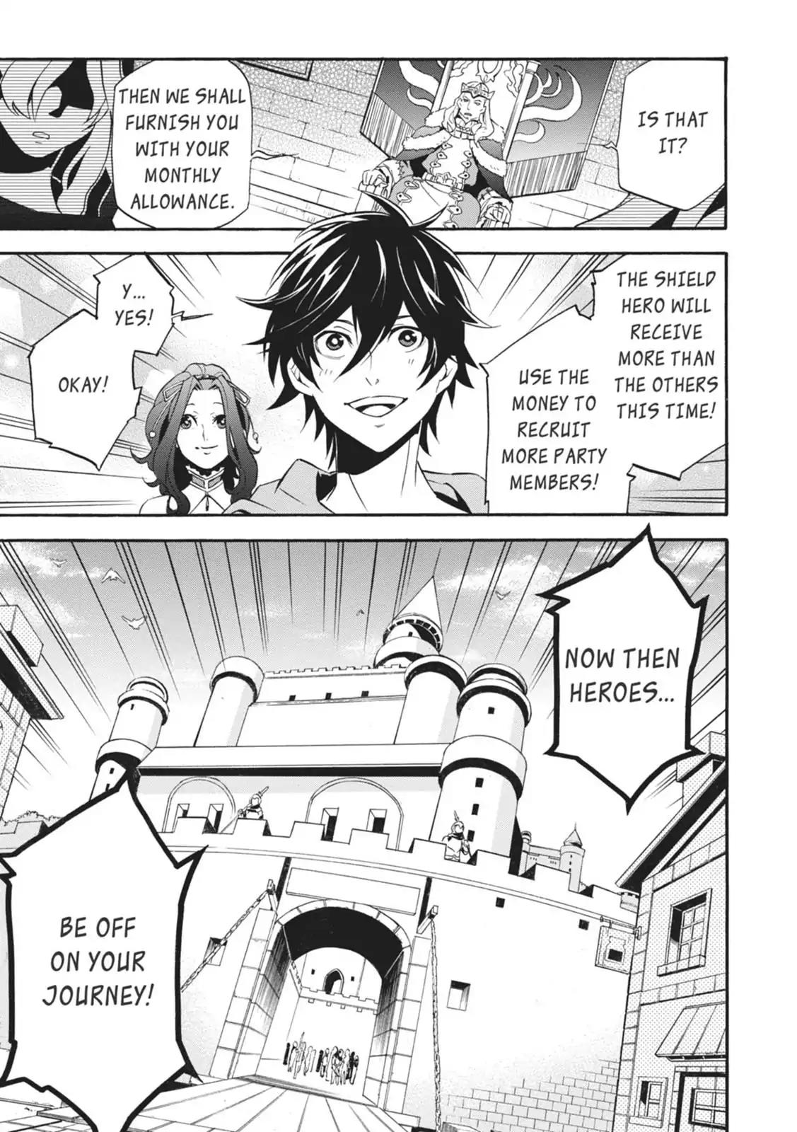Tate no Yuusha no Nariagari Chapter 1 page 26 - Chapter 1: A Royal Summons