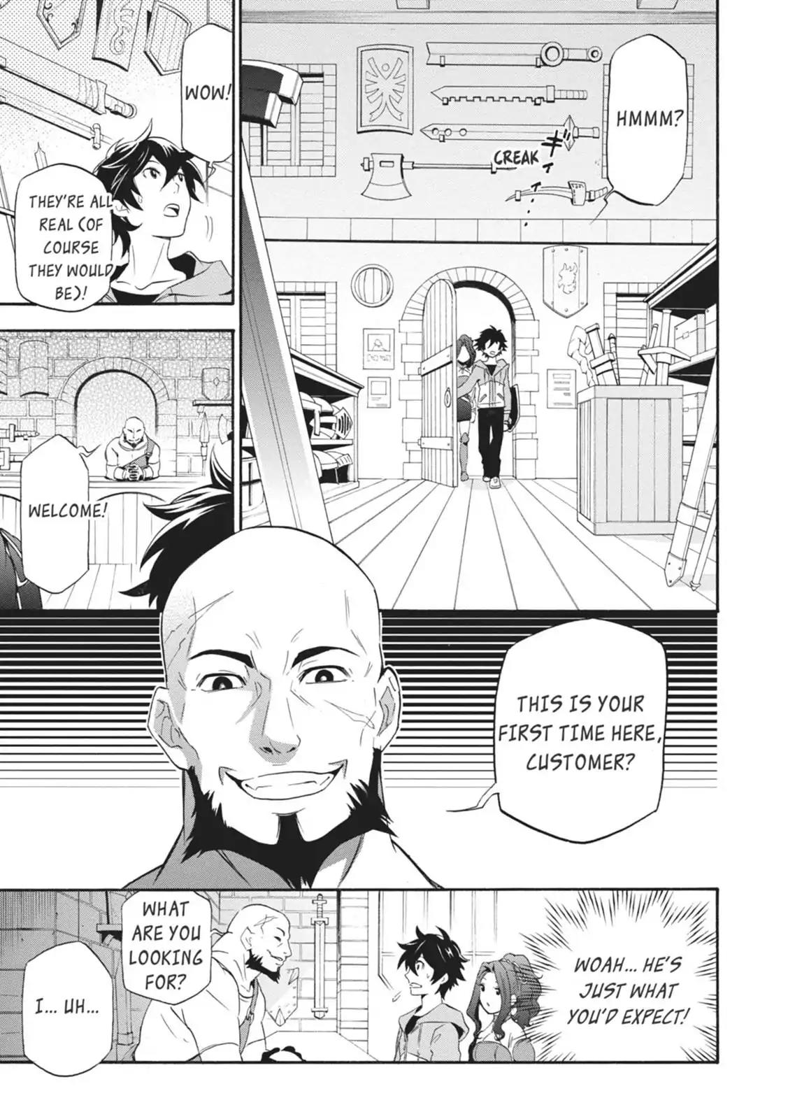 Tate no Yuusha no Nariagari Chapter 1 page 28 - Chapter 1: A Royal Summons