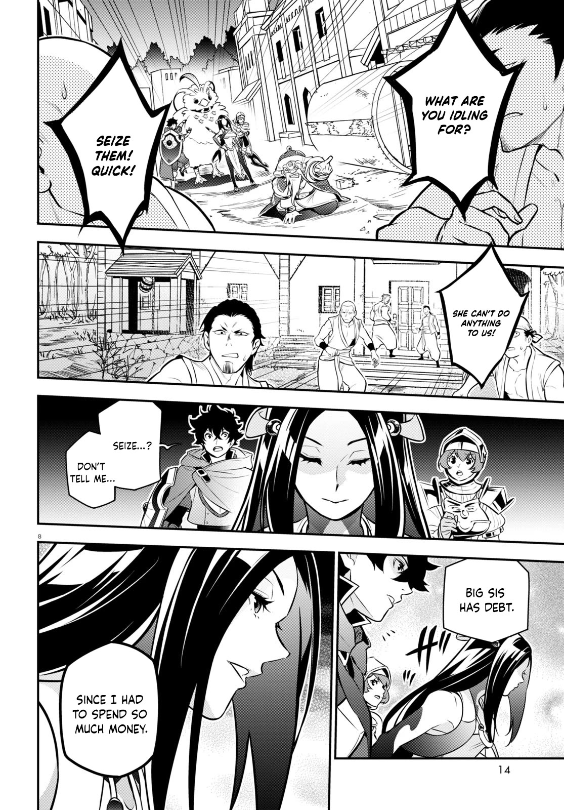 Tate no Yuusha no Nariagari Chapter 100 page 13 - Chapter 100: Big Shots of the Underground