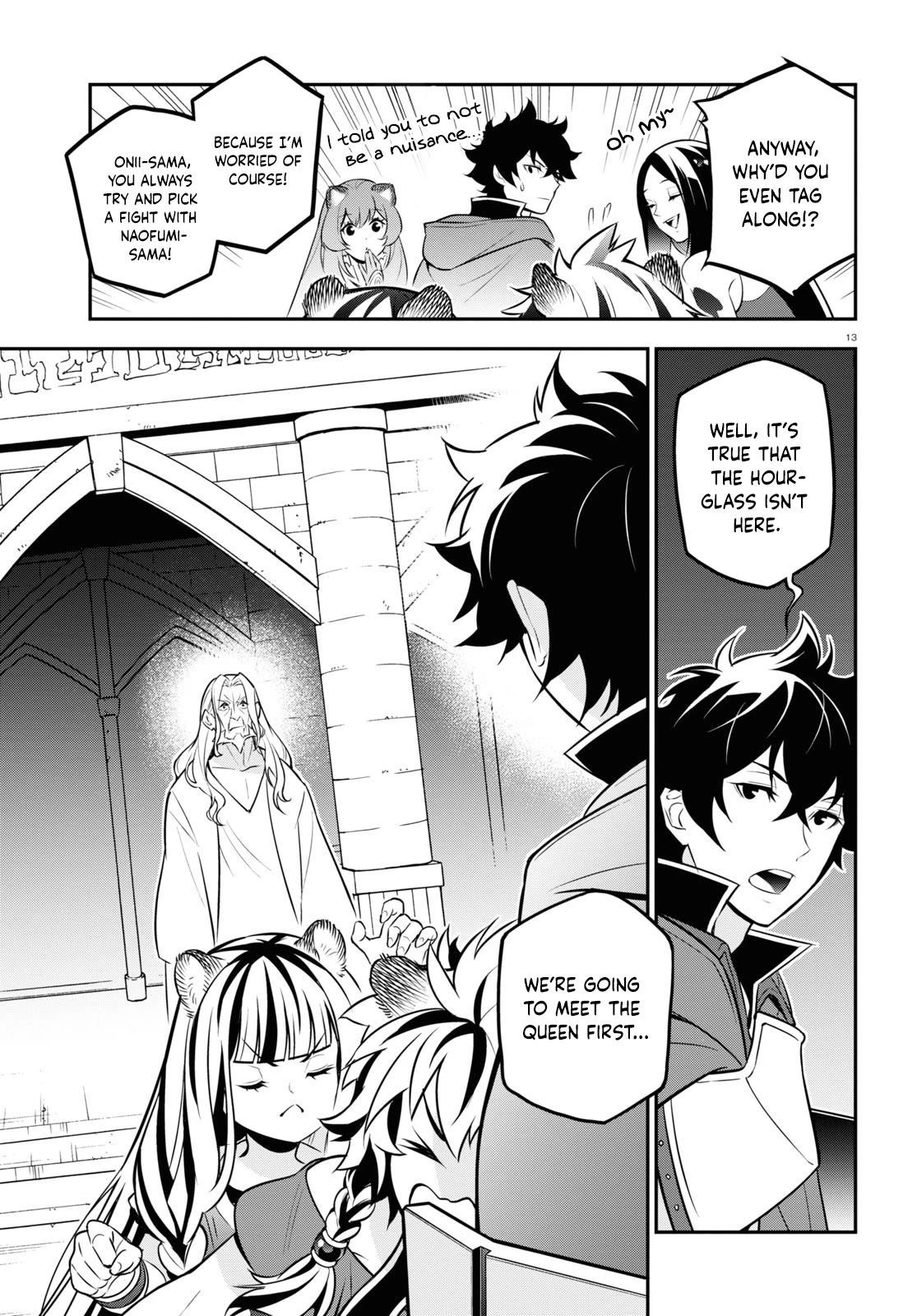 Tate no Yuusha no Nariagari Chapter 103 page 14 - Chapter 103: Trash and the Hakuko