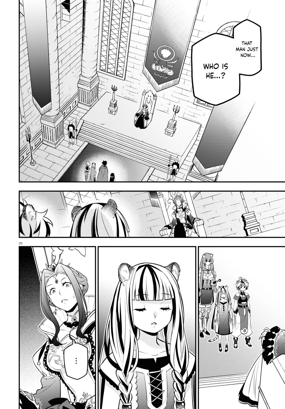 Tate no Yuusha no Nariagari Chapter 103 page 21 - Chapter 103: Trash and the Hakuko