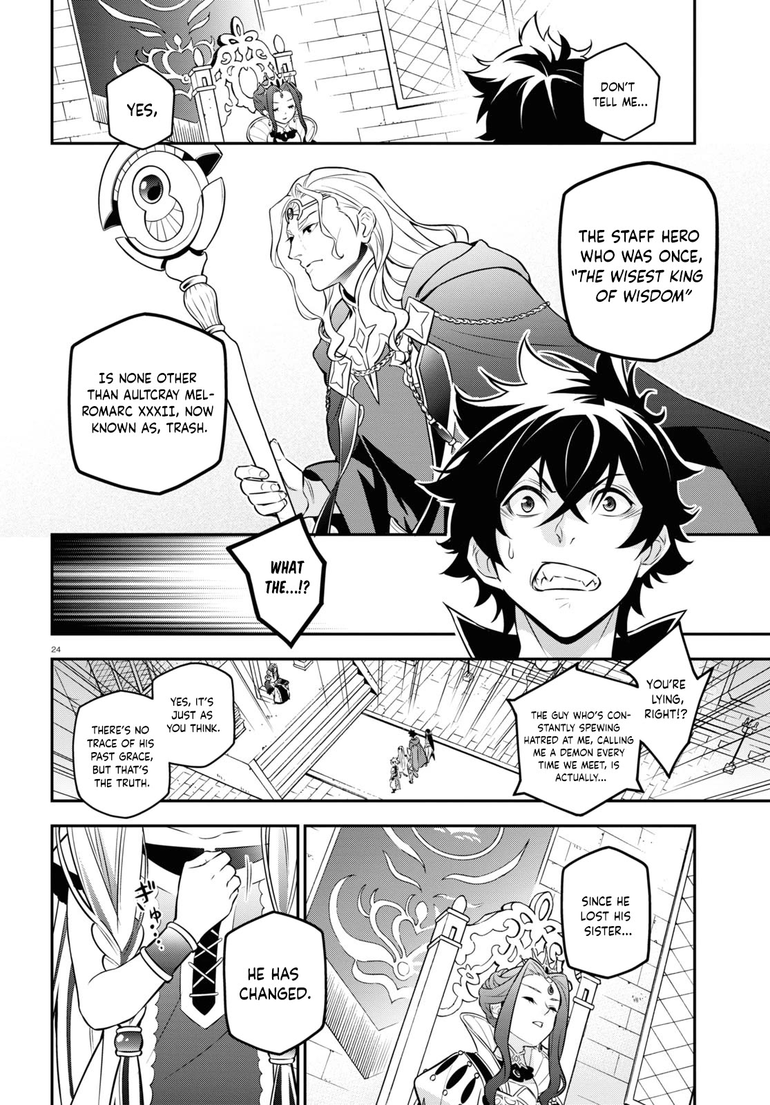 Tate no Yuusha no Nariagari Chapter 103 page 25 - Chapter 103: Trash and the Hakuko