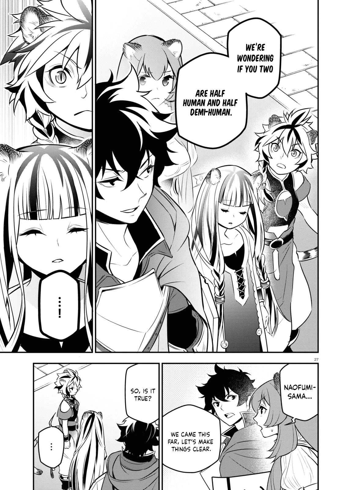 Tate no Yuusha no Nariagari Chapter 103 page 28 - Chapter 103: Trash and the Hakuko