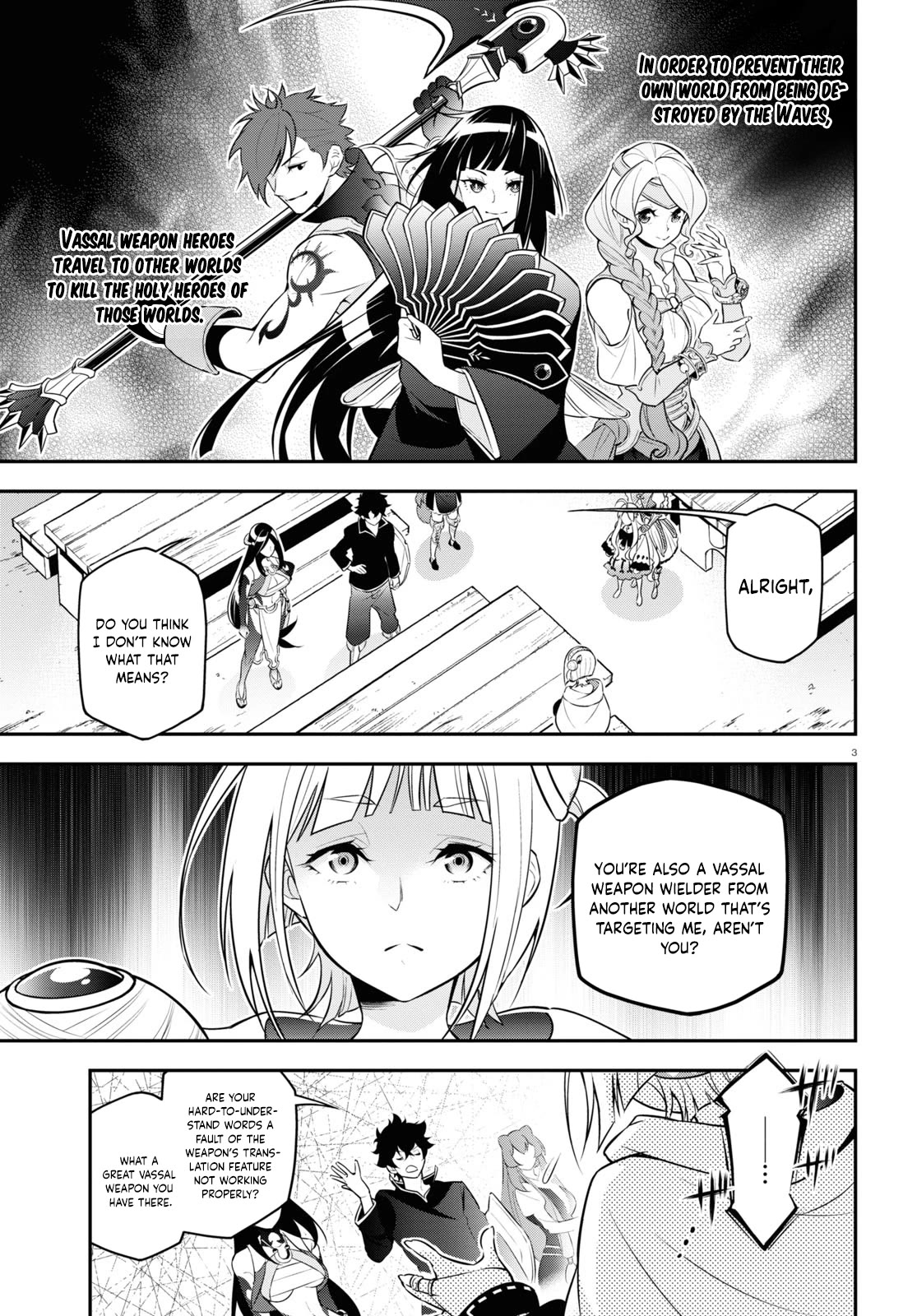 Tate no Yuusha no Nariagari Chapter 103 page 4 - Chapter 103: Trash and the Hakuko
