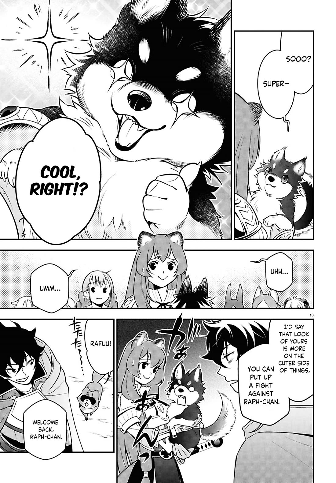 Tate no Yuusha no Nariagari Chapter 108 page 13 - Chapter 108: Loincloth Dog