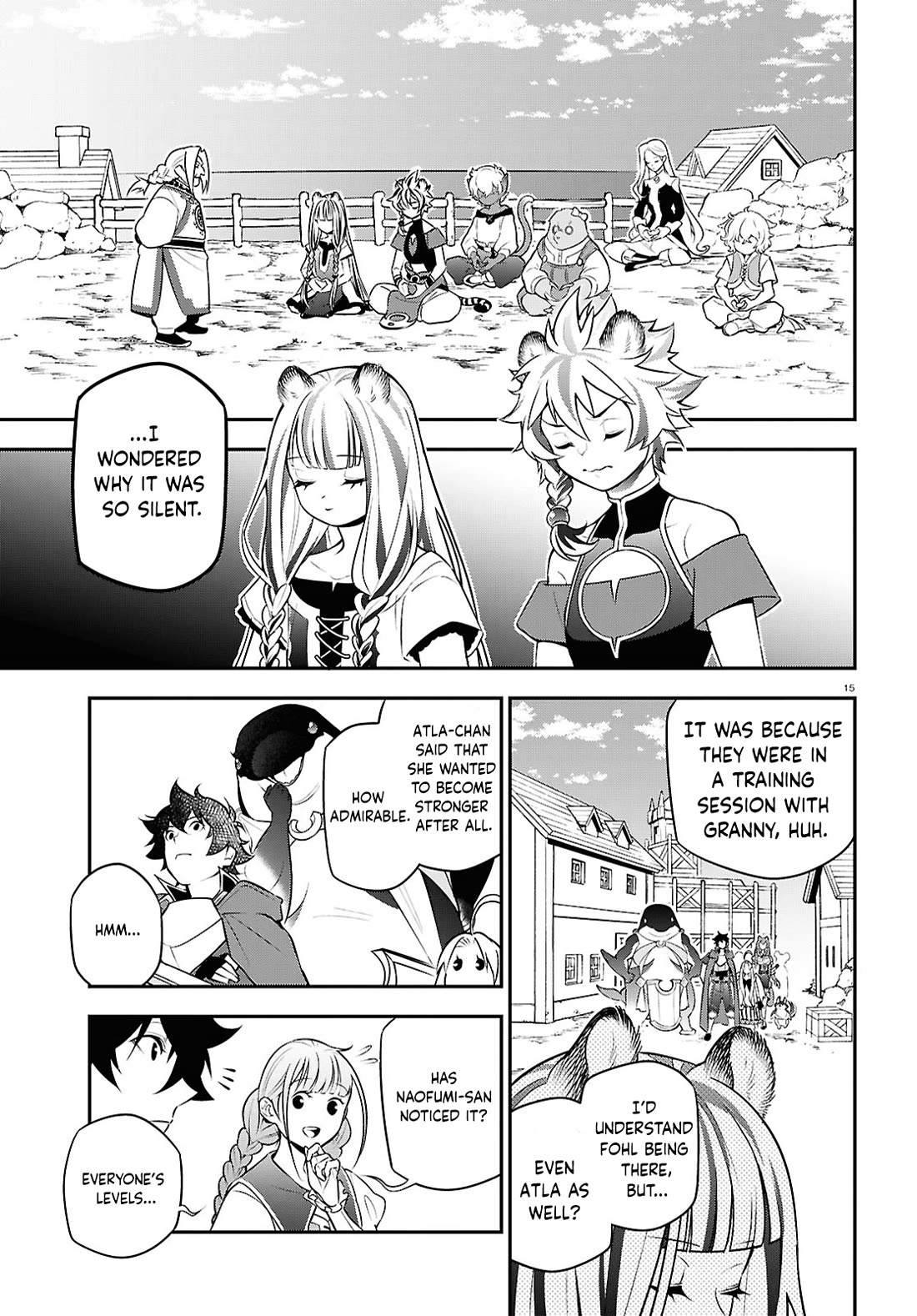 Tate no Yuusha no Nariagari Chapter 108 page 15 - Chapter 108: Loincloth Dog