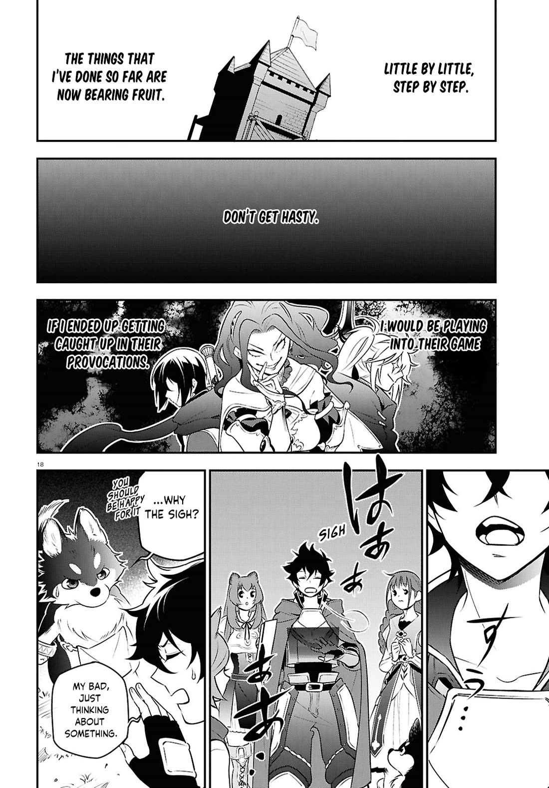 Tate no Yuusha no Nariagari Chapter 108 page 18 - Chapter 108: Loincloth Dog