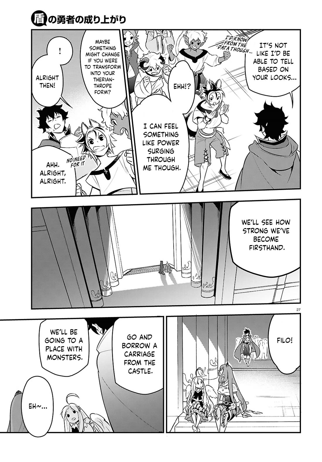 Tate no Yuusha no Nariagari Chapter 108 page 27 - Chapter 108: Loincloth Dog