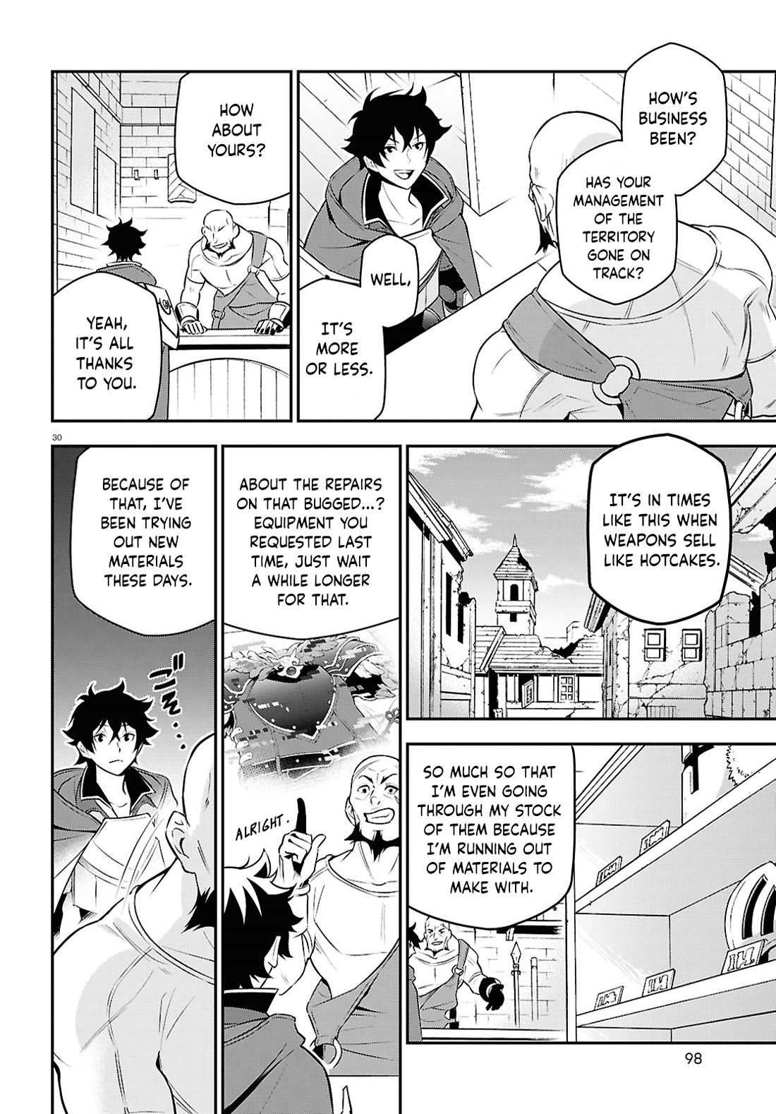 Tate no Yuusha no Nariagari Chapter 108 page 30 - Chapter 108: Loincloth Dog