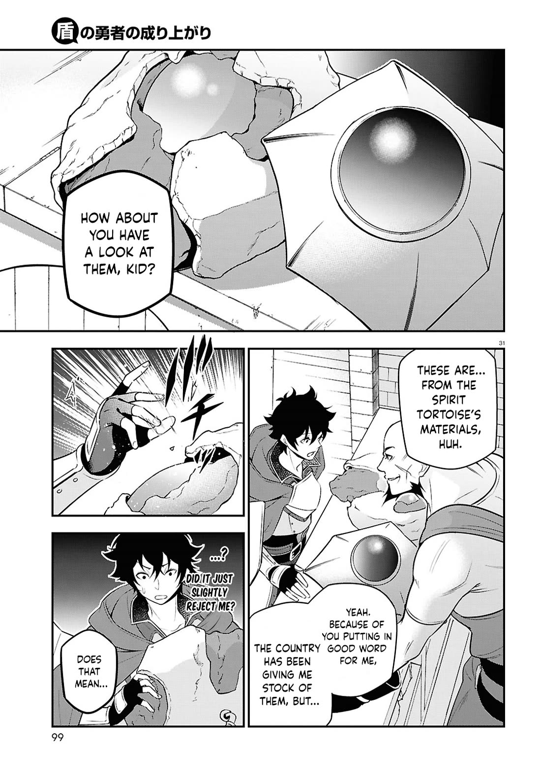 Tate no Yuusha no Nariagari Chapter 108 page 31 - Chapter 108: Loincloth Dog