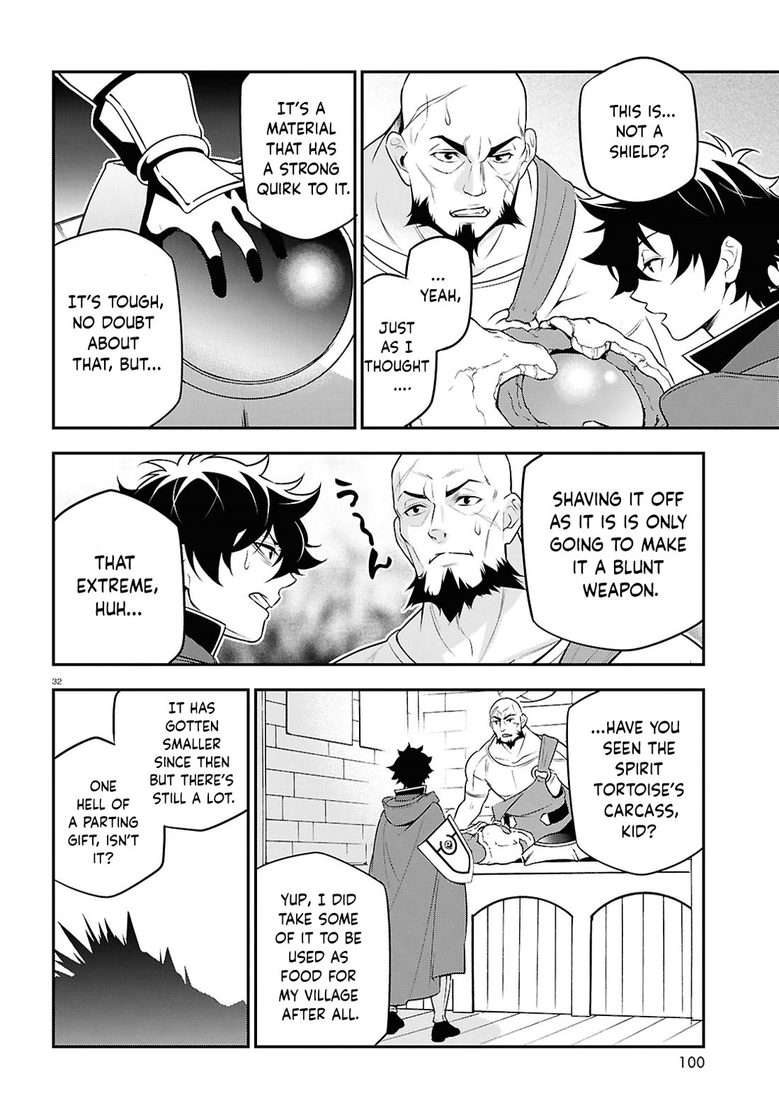 Tate no Yuusha no Nariagari Chapter 108 page 32 - Chapter 108: Loincloth Dog