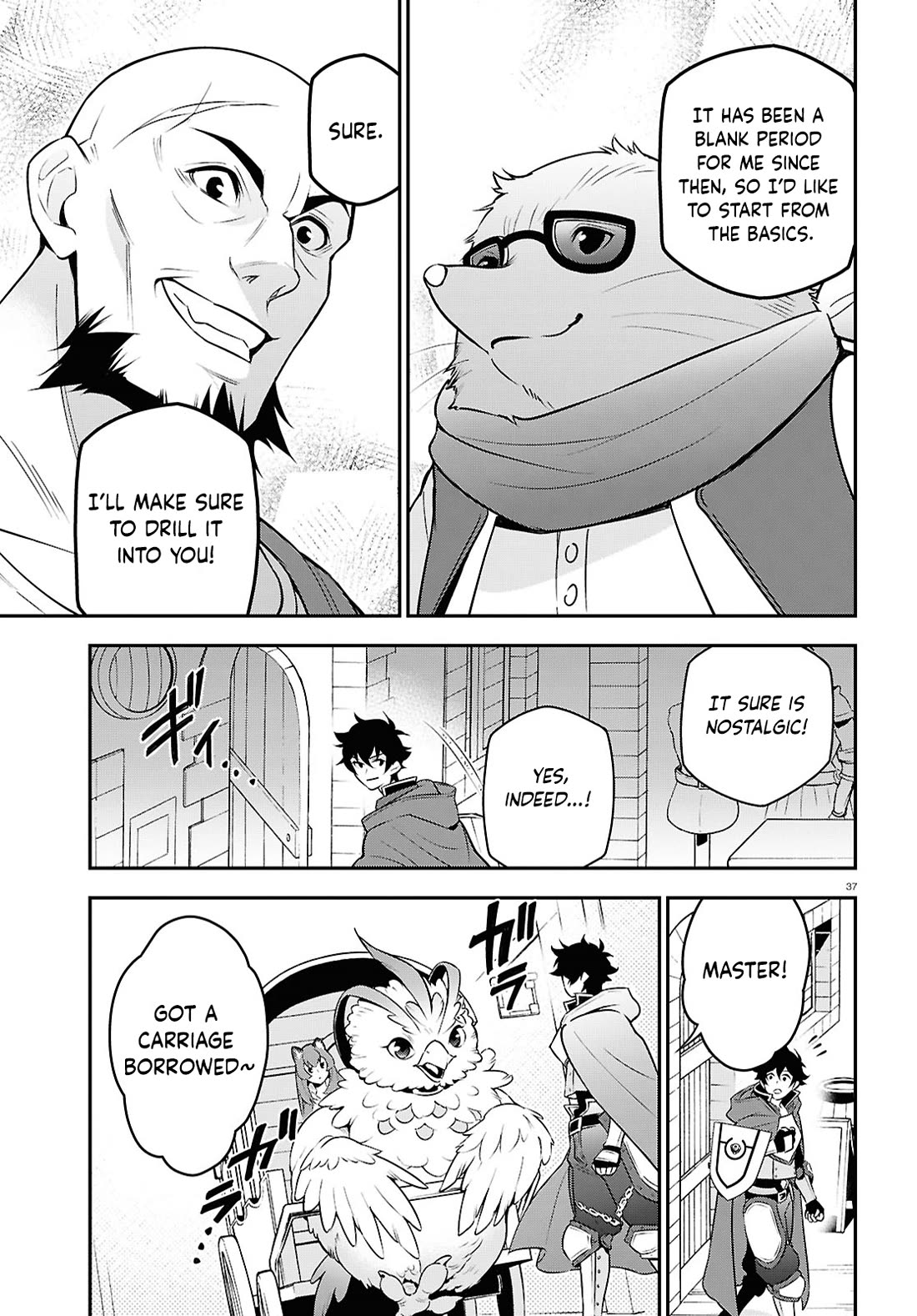 Tate no Yuusha no Nariagari Chapter 108 page 37 - Chapter 108: Loincloth Dog